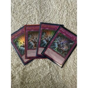 Evenly Matched - Set of 4 Yugioh‎ Cards
